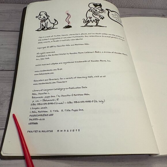 5 for $15đź“•Babymouse #8: Puppy Love, Youth Book (SKU: 235MI) - Picture 3 of 6